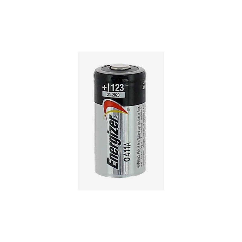 Energizer CR123A 1500mAh - Pile lithium 3V pour alarme AJAX et modules  domotiques 